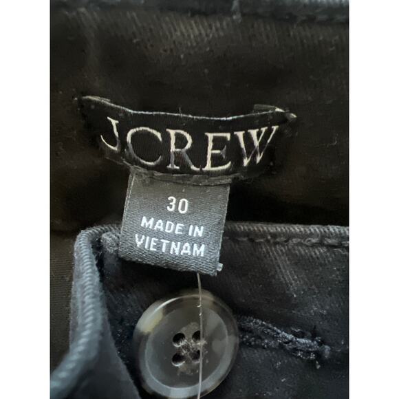 J.Crew Sailor Slim Wide-Leg Chino Pants Black Size 30 NWT - Picture 4 of 9